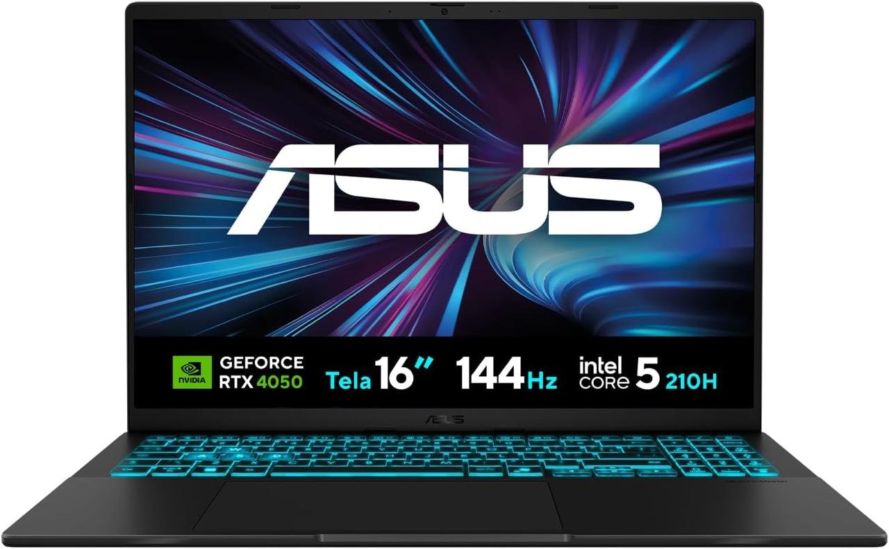 Notebook ASUS V16 V3607VU NVIDIA RTX 4050 🛒