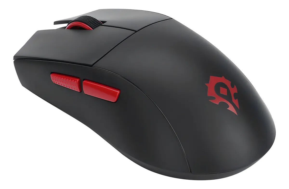 Mouse Gamer Redragon King Pro World Of Warcraft Horda Preto 🛒