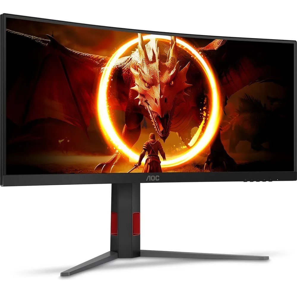 Monitor Gamer Curvo AOC AGON QUAD 34" Ultrawide U34G4C 🛒