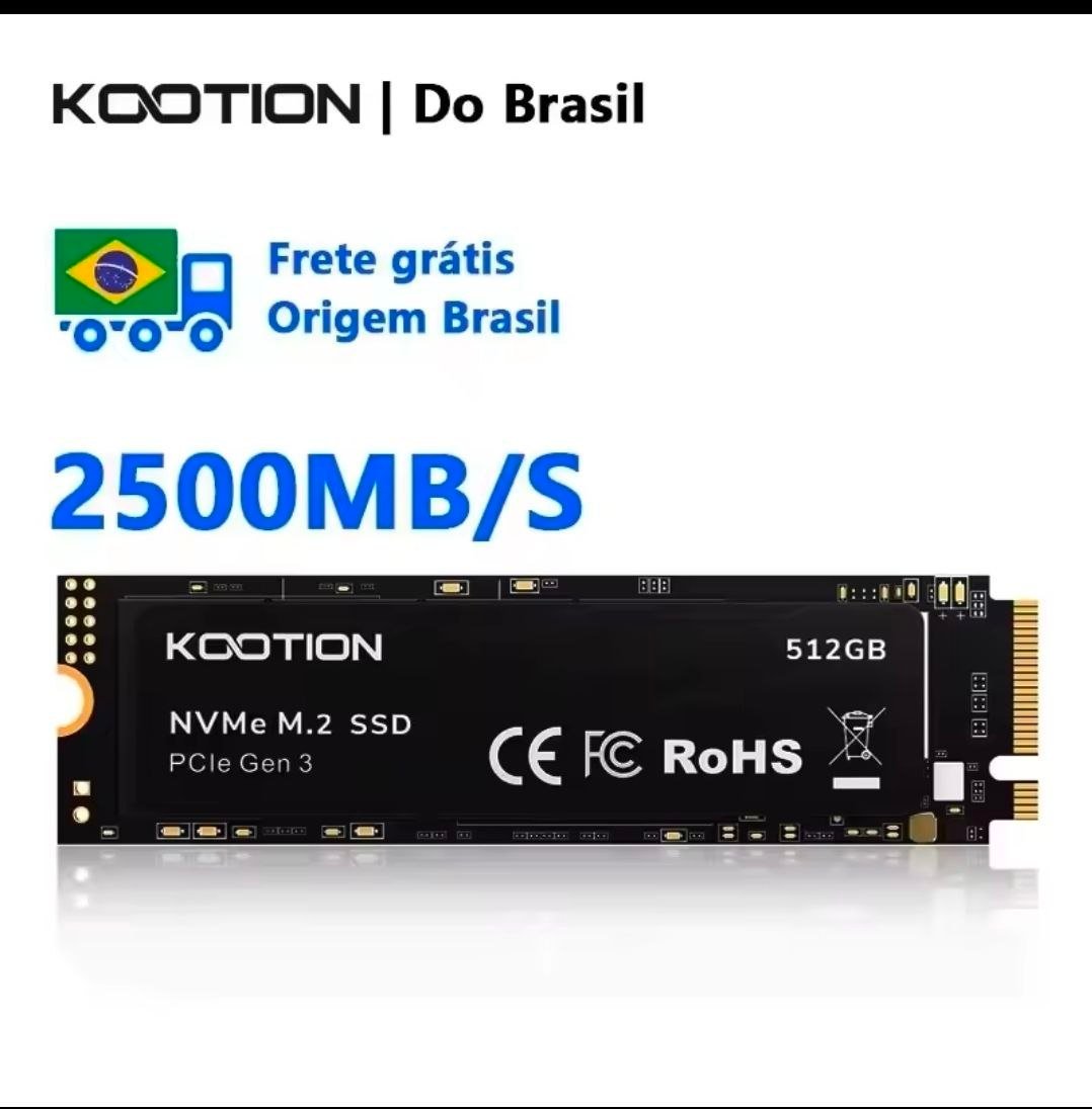 SSD M.2 KOOTION 1TB 2500MB/S 🛒