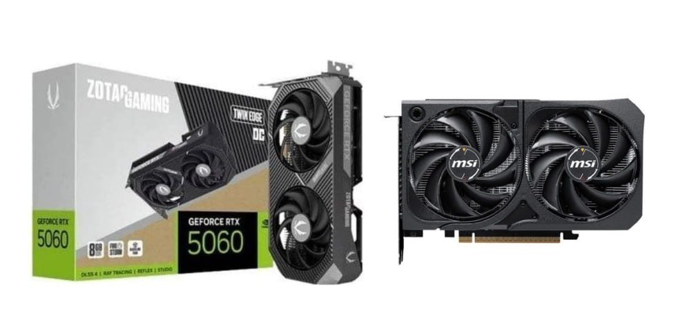 Placa de Vídeo RTX 5060 8GB GDDR7 🛒