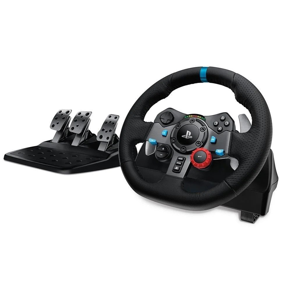 Volante Logitech G29 Driving Force c/ Pedal - PS5, PS4 e PC 🛒