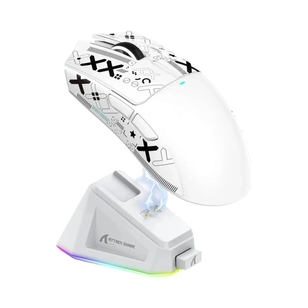 Mouse Gamer Sem Fio Attack Shark PixArt PAW3311 🛒