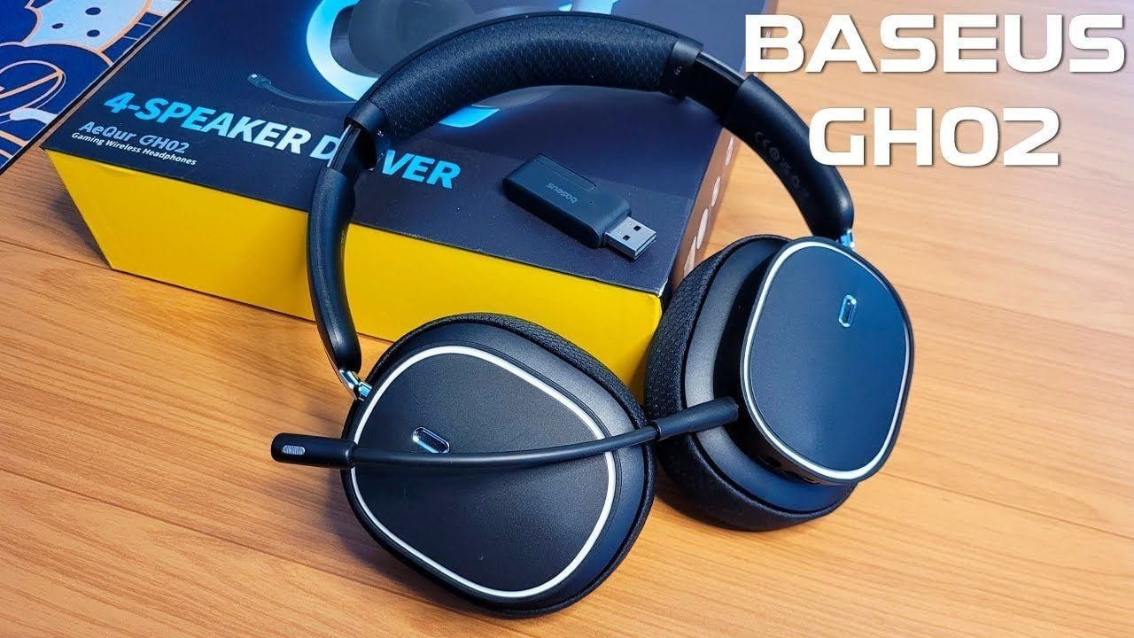 Headset Sem Fio Baseus GH02 🎧