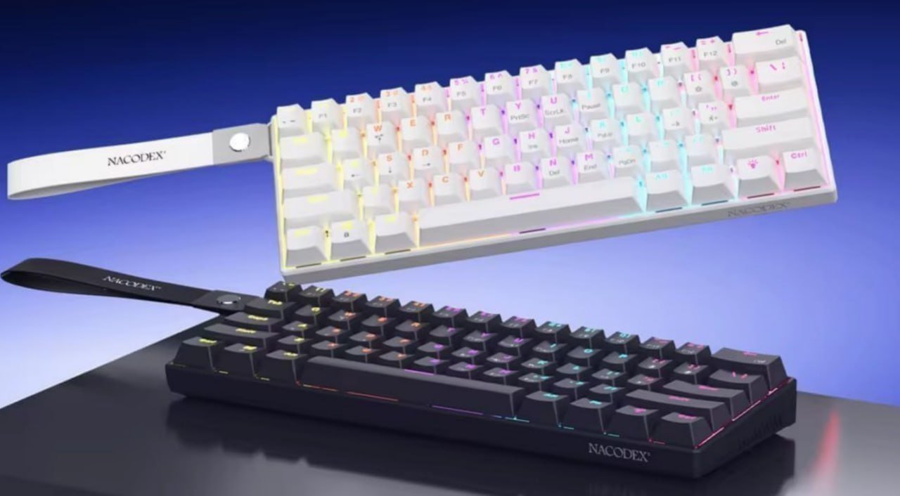 Teclado Mecânico AJAZZ X Nacodex NK61, Switch Red 🛒