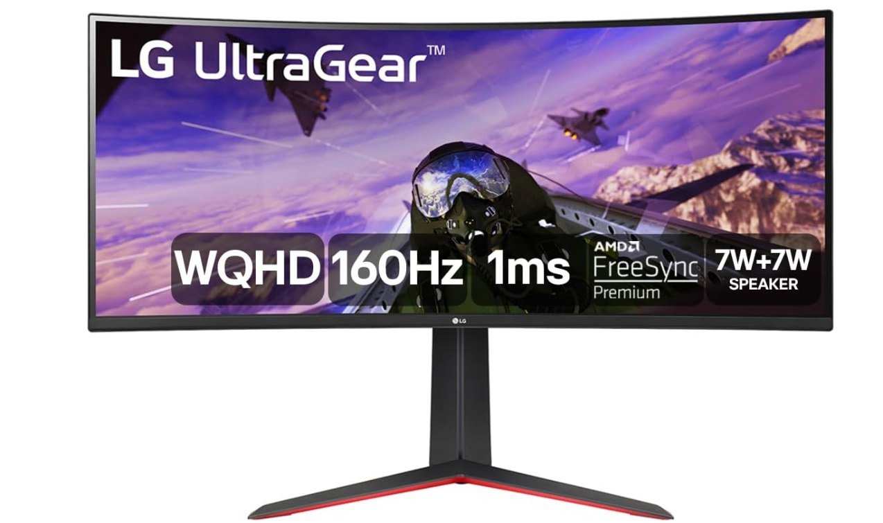 Monitor Gamer LG Ultragear Curvo 34" 2K WQHD 160Hz 1ms 🛒