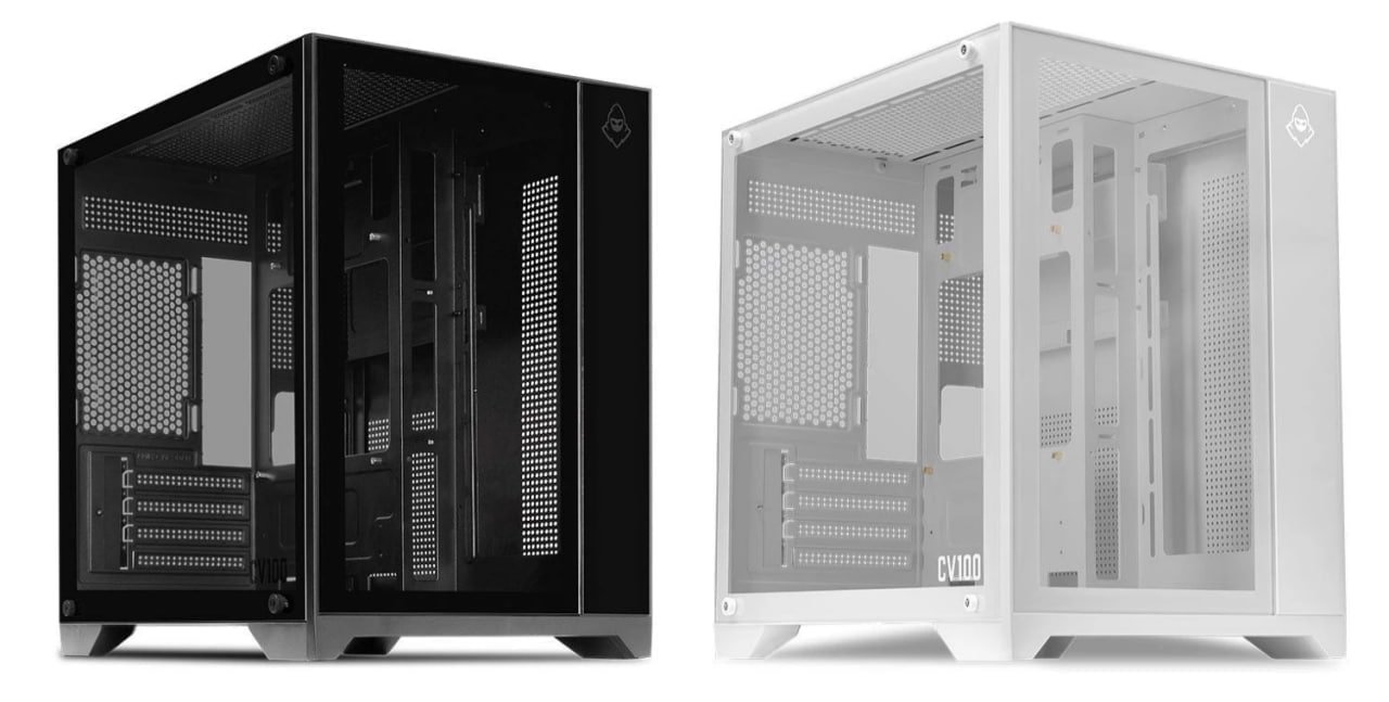 Gabinete Gamer Aquário Mancer CV100 (Mid-Tower / Lateral de Vidro) 🛒