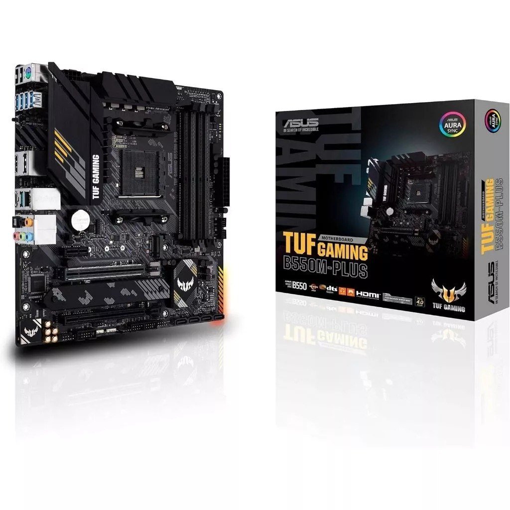 Placa-Mãe AMD AM4 Asus TUF GAMING B550M-Plus 🛒