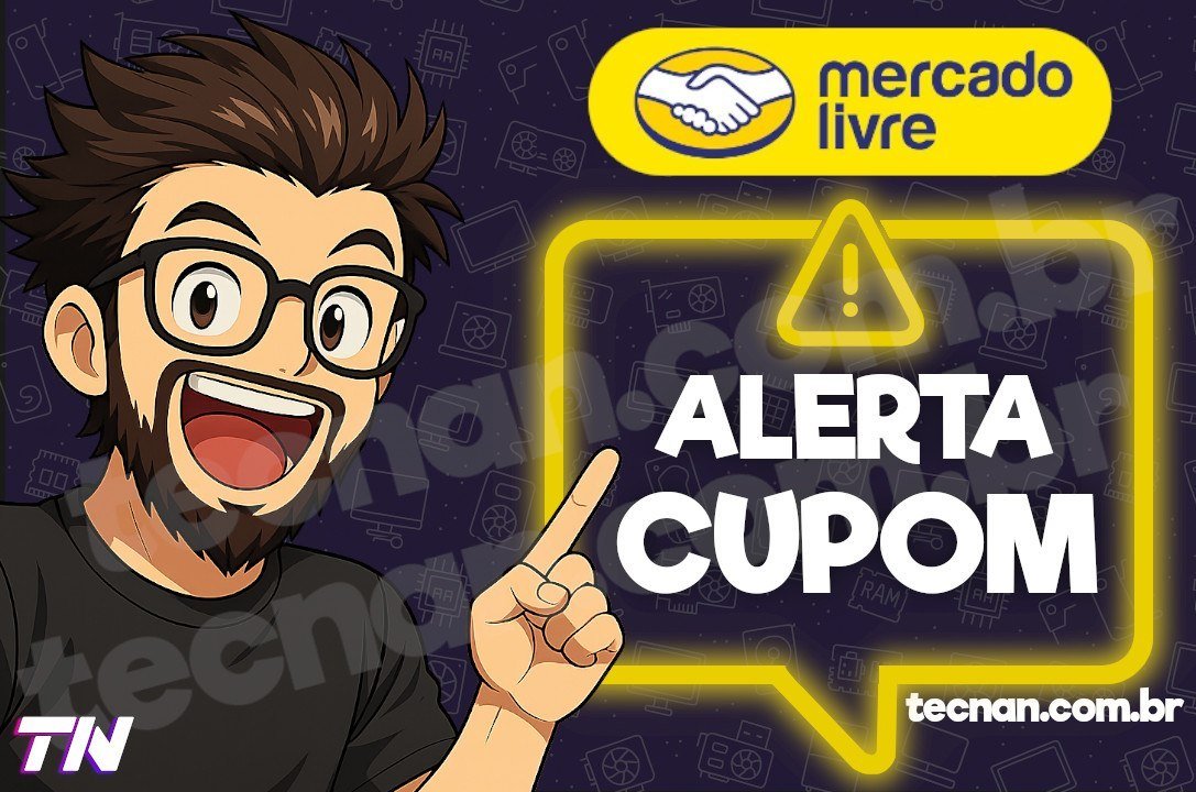 NOVO CUPOM DE DESCONTO NO MERCADO LIVRE 🛒 AUMENTARAM O LIMITEEEEE