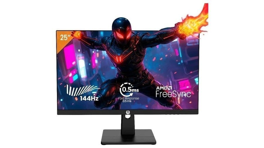 Monitor Gamer Haiz 24.5" IPS 0.5ms FHD 144Hz HDMI DP VESA 🛒