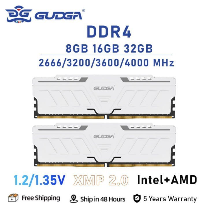 Memória GUDGA DDR4 8GB 3200Mhz 🛒