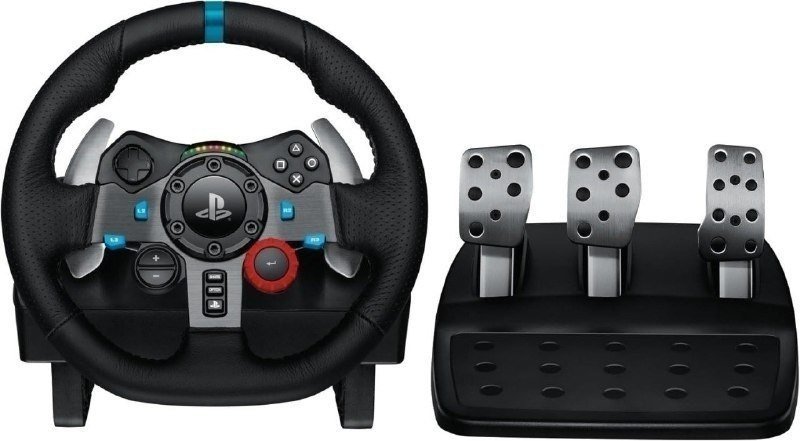 Volante e Pedais Logitech G29 Driving Force com Force Feedback para PS5, PS4, PS3 e PC 🛒