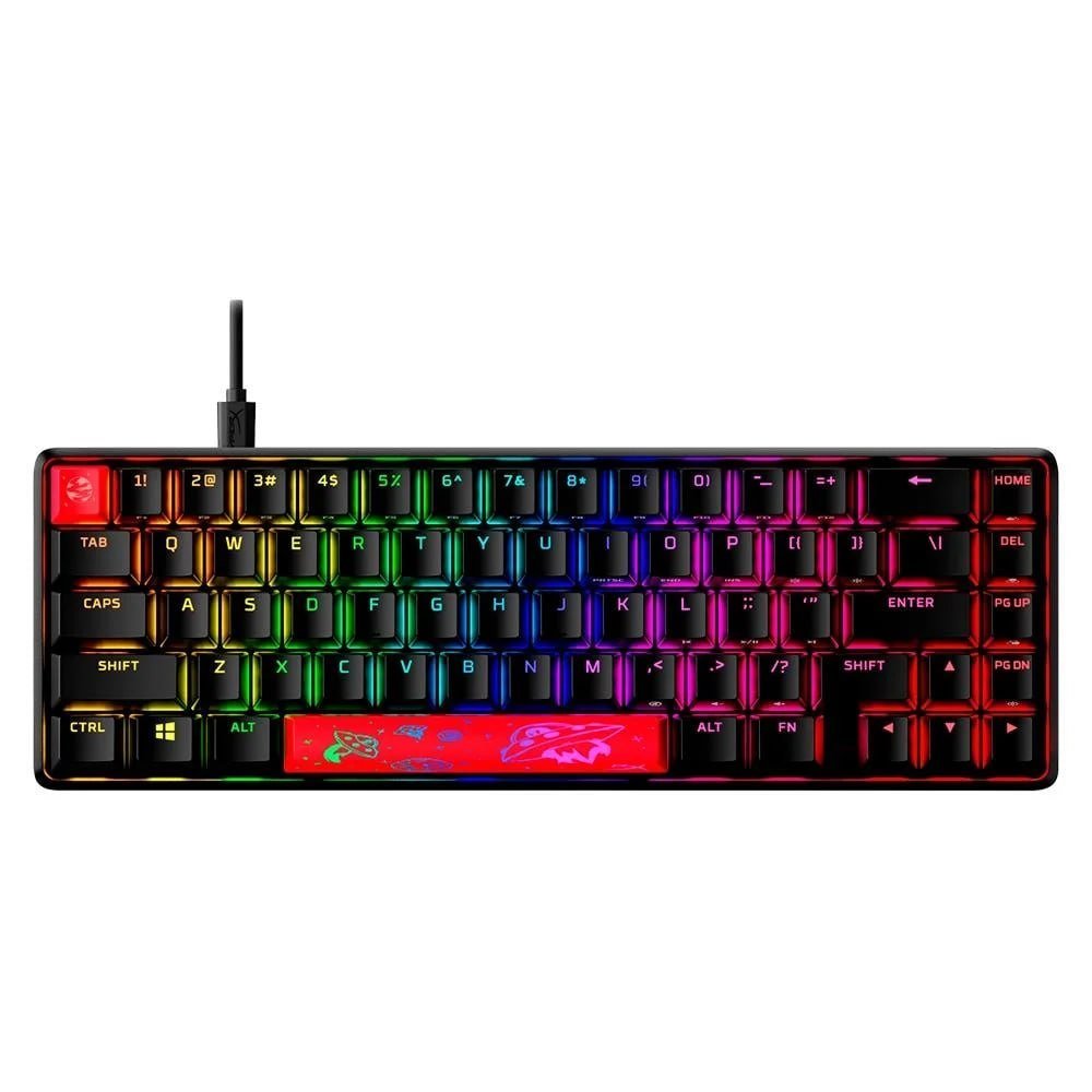 Teclado Mecânico Gamer HyperX Alloy Origins 65, Switch RED, Layout 65%, US, Preto 🛒