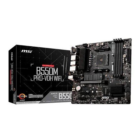 Placa Mãe MSI B550M PRO-VDH WIFI 🛒