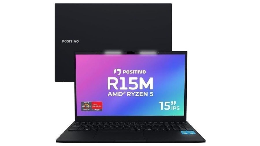 Notebook Positivo Vision R15M Ryzen 5 5625U 🛒