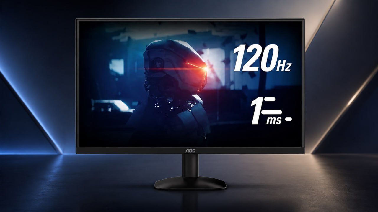 Monitor Gamer AOC 27" 120Hz 1ms IPS Adaptive-Sync 🛒