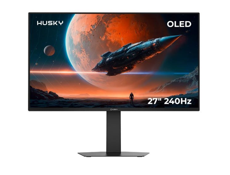 Monitor Gamer Husky Boreal OLED 27", QHD, 240Hz, RGB, DisplayPort e HDMI, 1.07B Cores, Ajuste de Ângulo, Preto - HMG00727 🛒