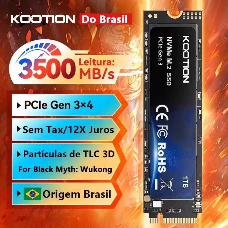 SSD NVMe 1TB KOOTION 🛒
