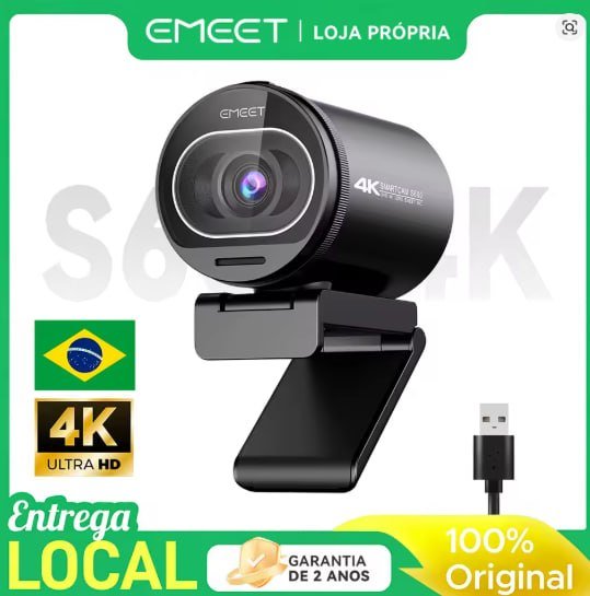 EMEET Webcam S600 4K Streaming Camera 🛒