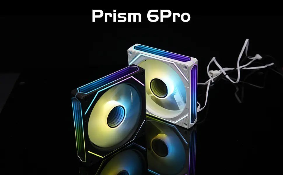 Kit 4 Fans Prism 6 PRO Argb - Normal ou Reverse 🛒