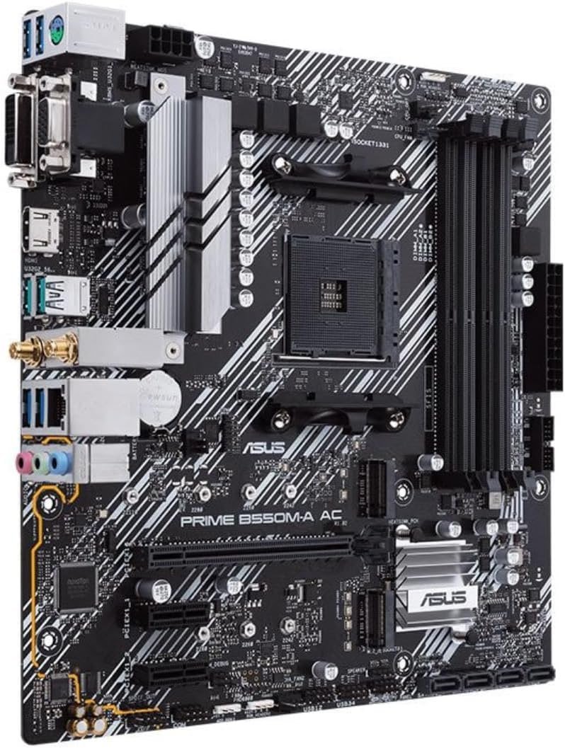 Placa-mãe Asus PRIME B550M-A AC Pcie 4.0 🛒
