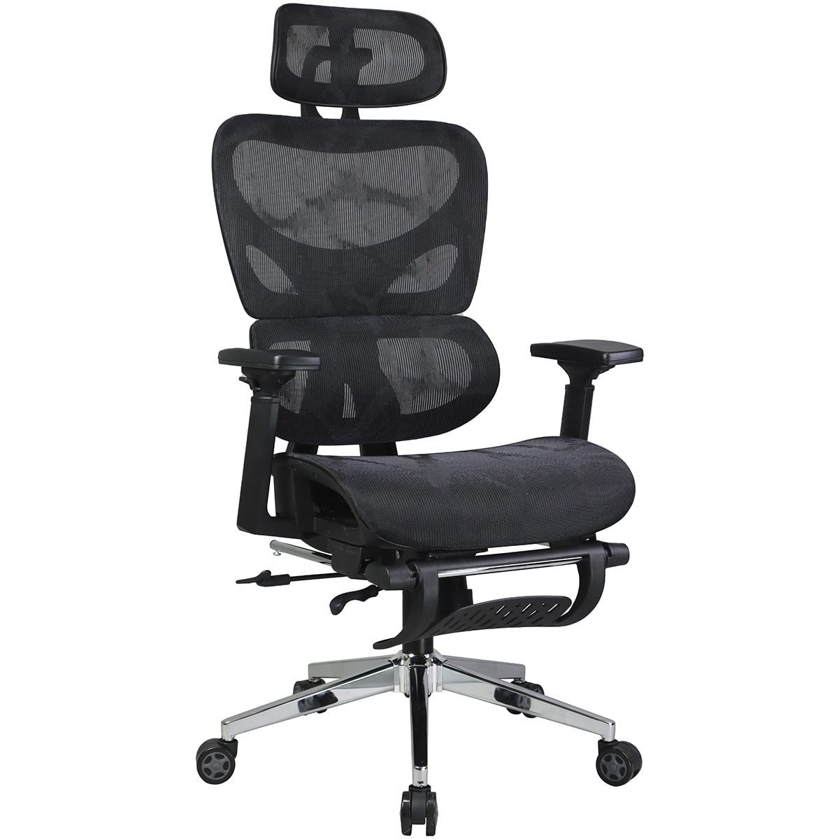 Cadeira de Escritório Dr. Office Master, Mesh, Ajustável, 3D, Preta, DR-CH-MTR3DBF 🛒
