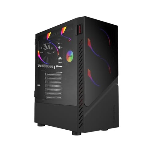 Gabinete Gamer Black Vulcan Mid-Tower ATX 🛒