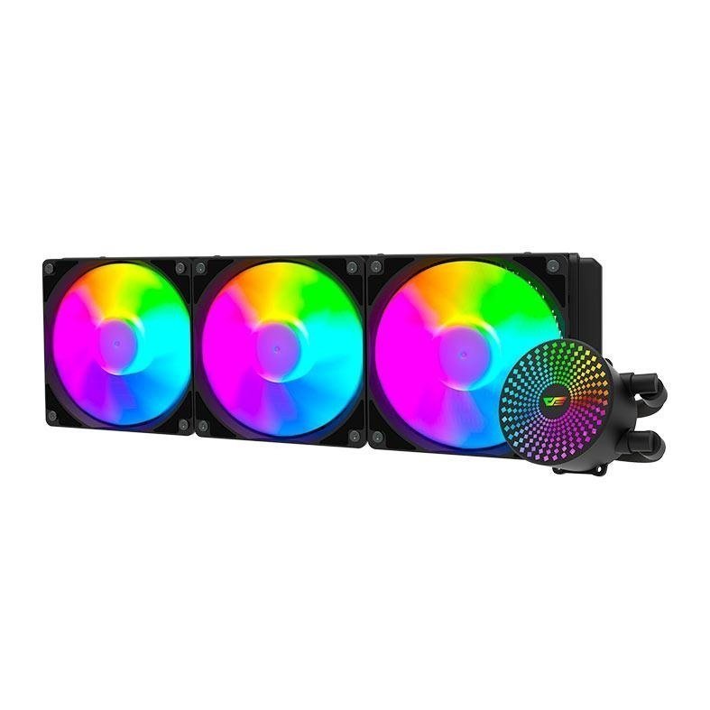 Water Cooler Aigo Darkflash DC360 Radiant ARGB 360mm Preto 🛒