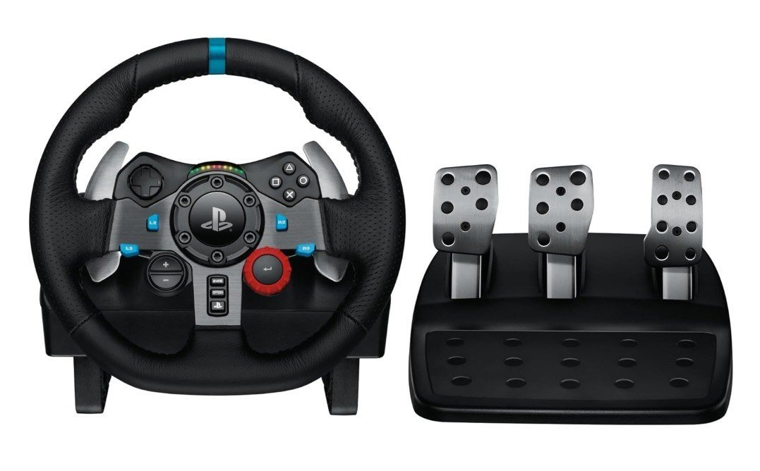 Volante e Pedais Logitech G29 Driving Force com Force Feedback para PS5, PS4, PS3 e PC 🛒