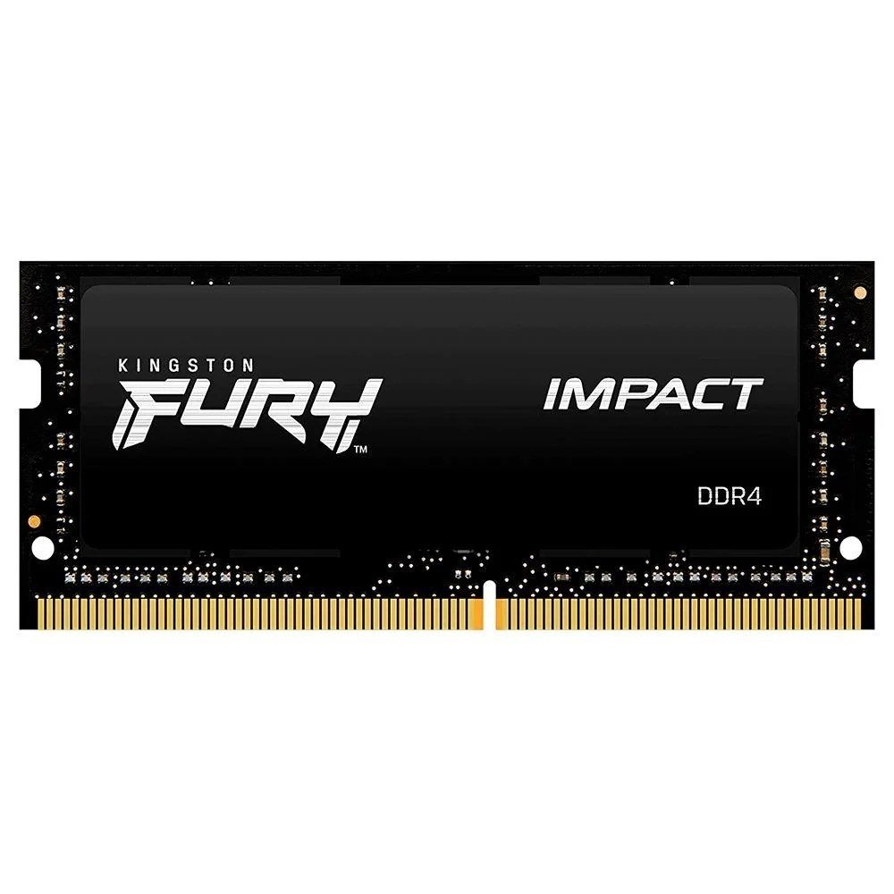 Memória RAM Para Notebook Kingston Fury Impact, 8GB, 3200MHz, DDR4, CL20 🛒