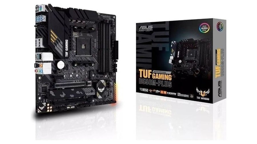 Placa-Mãe AMD AM4 Asus Tuf Gaming B550M-Plus 🛒