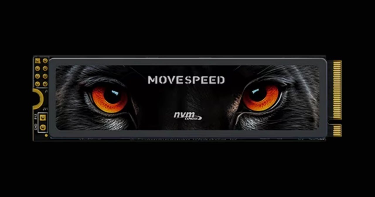 SSD NVMe Movespeed Gen 4 1TB 7450MB/s 🛒