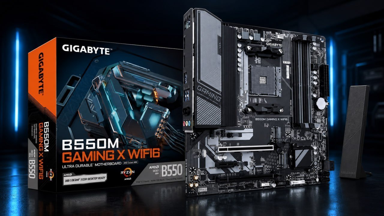 Placa Mãe Gigabyte B550M Gaming X WiFi6 🛒