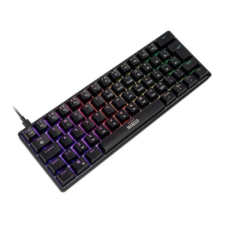 Teclado Magnetico Mancer Onyx, ARGB, Preto, MCR-ONYP-BL01 🛒