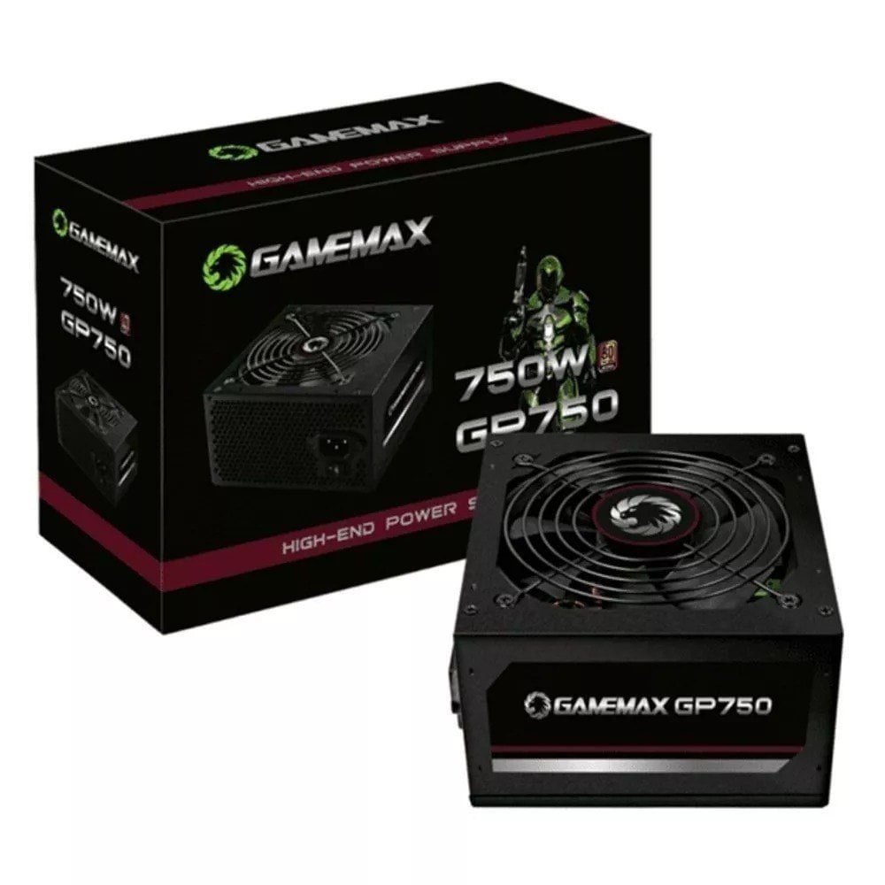 Fonte ATX Gamemax 750W GP750 com PFC Ativo 80 Plus Bronze 🛒
