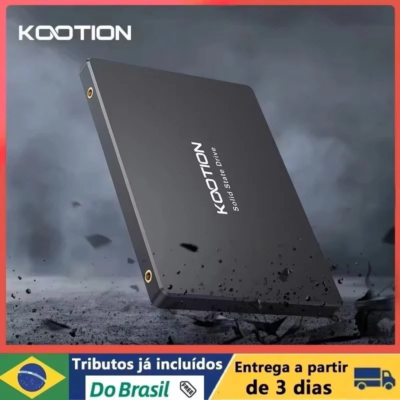 KOOTION SSD SATA3 Discos de 2,5 Polegadas para PC Laptop 🛒