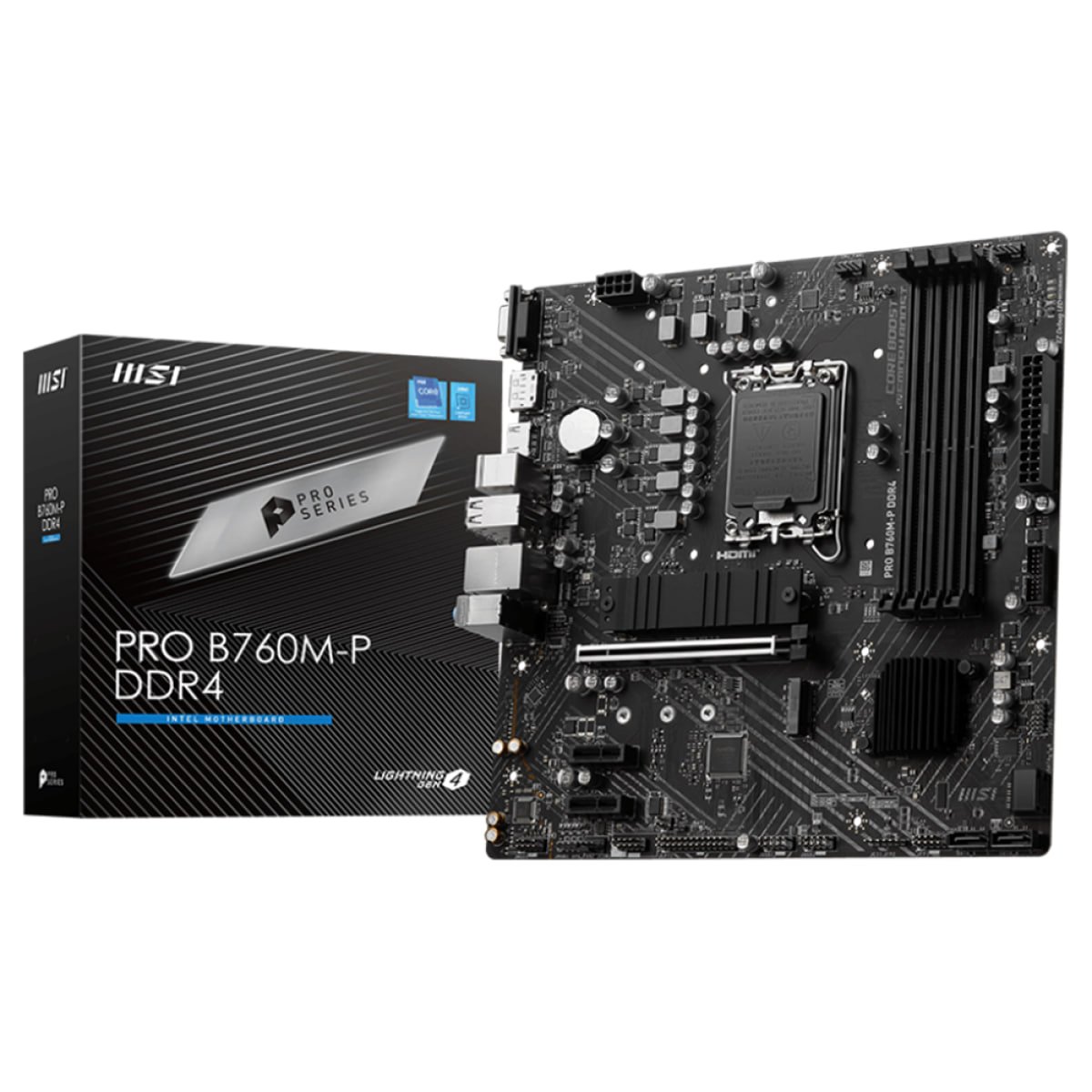 Placa Mãe MSI PRO B760M-P DDR4 🛒