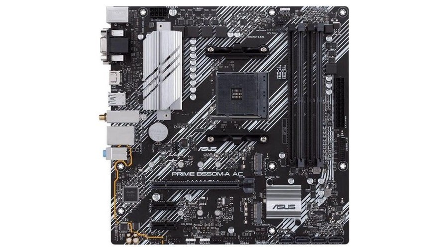 Placa Mãe Asus Prime B550M-a AC 🛒