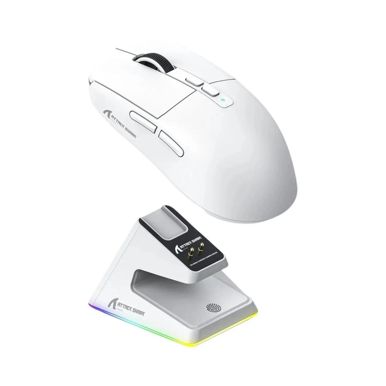 Mouse Gamer sem Fio Attack Shark X6 com Base de Carregamento 🛒
