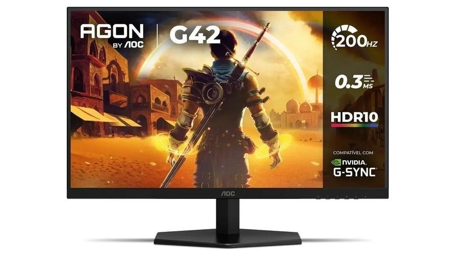 Monitor Gamer AOC AGON G42 27" 200Hz 0,3ms IPS 27G42HE 🛒