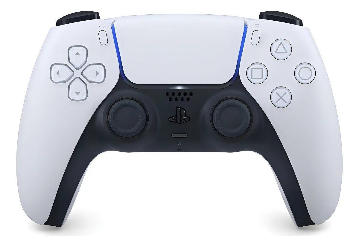 Controle Joystick Sem Fio Sony Playstation Dualsense Branco 🎮
