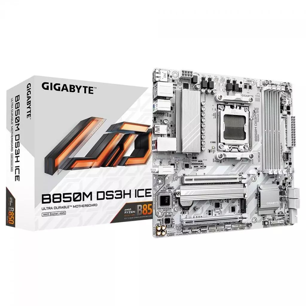 Placa Mãe Gigabyte B850M DS3H ICE 🛒