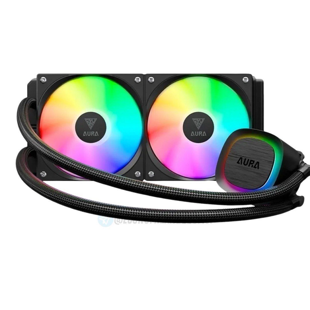 Water Cooler Gamdias Aura Gl240 Lite Preto Argb Am5 Lga 185 🛒