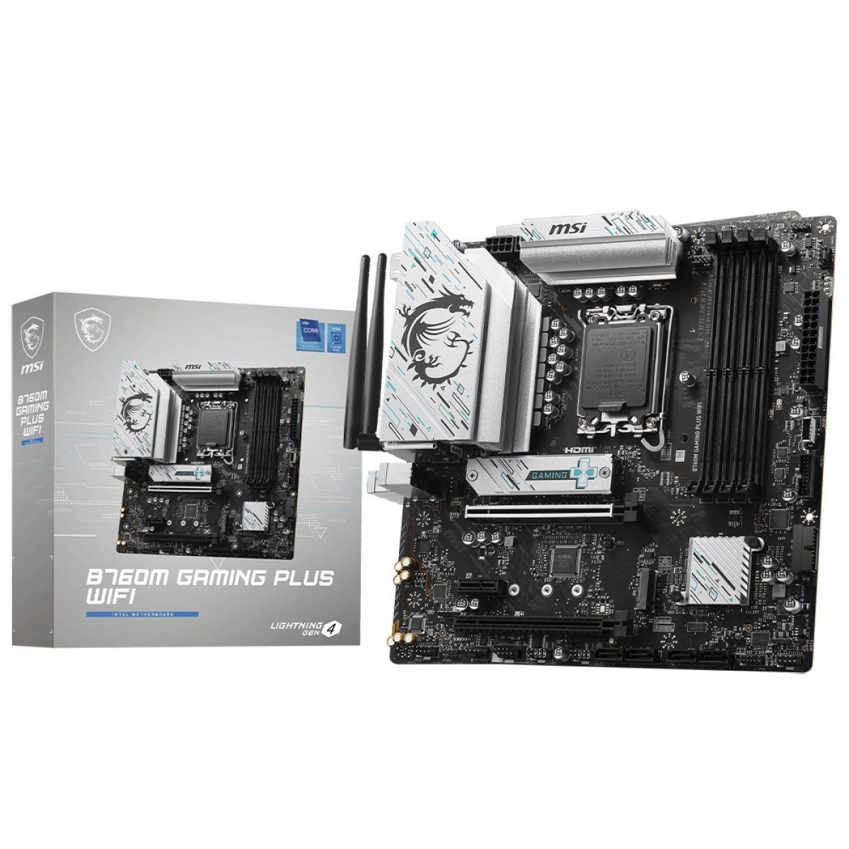 Placa Mãe MSI B760M Gaming Plus WIFI 🛒