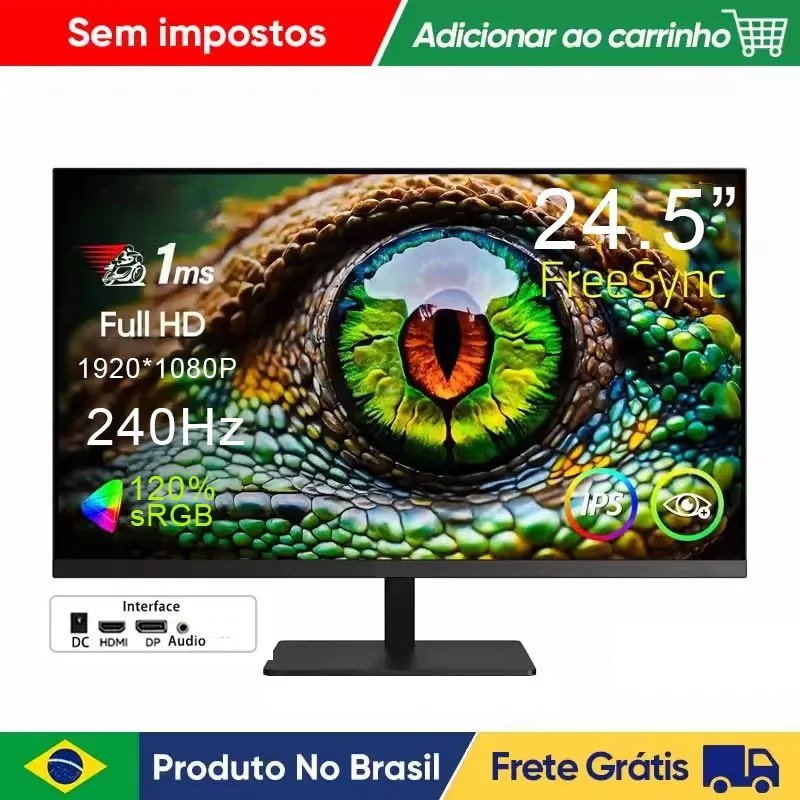 Monitor Gamer HOESD.a 240Hz IPS 24,5" 🎮