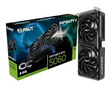 Placa De Vídeo Nvidia Geforce Palit Rtx5060 8gb Infinity2 Oc 🛒
