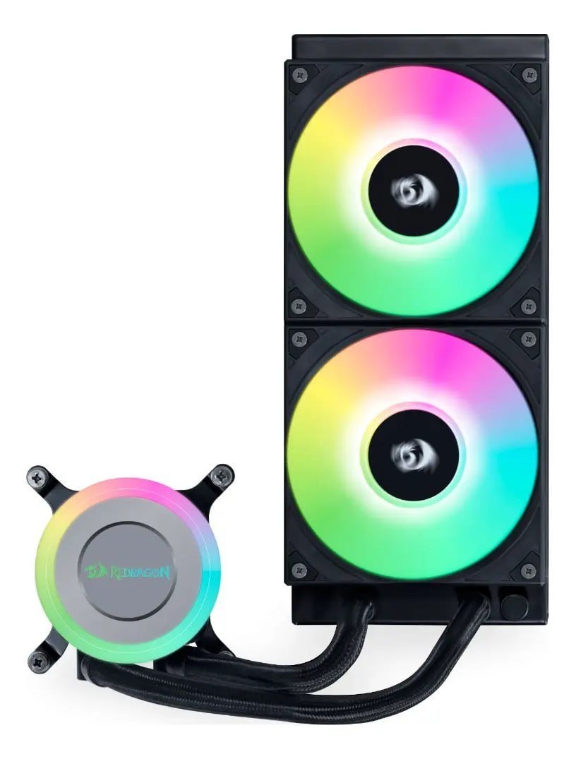 Watercooler Redragon X Lian Li Galahad II Lite 240 RGB INTEL LGA 1851/1700 AMD AM5/AM5 GA2L24RB-RD BLACK 🛒