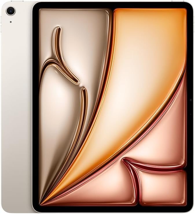 Apple 2025 iPad Air de 13 polegadas (Wi-Fi, 128 GB) - Luz das estrelas (M3) 🛒