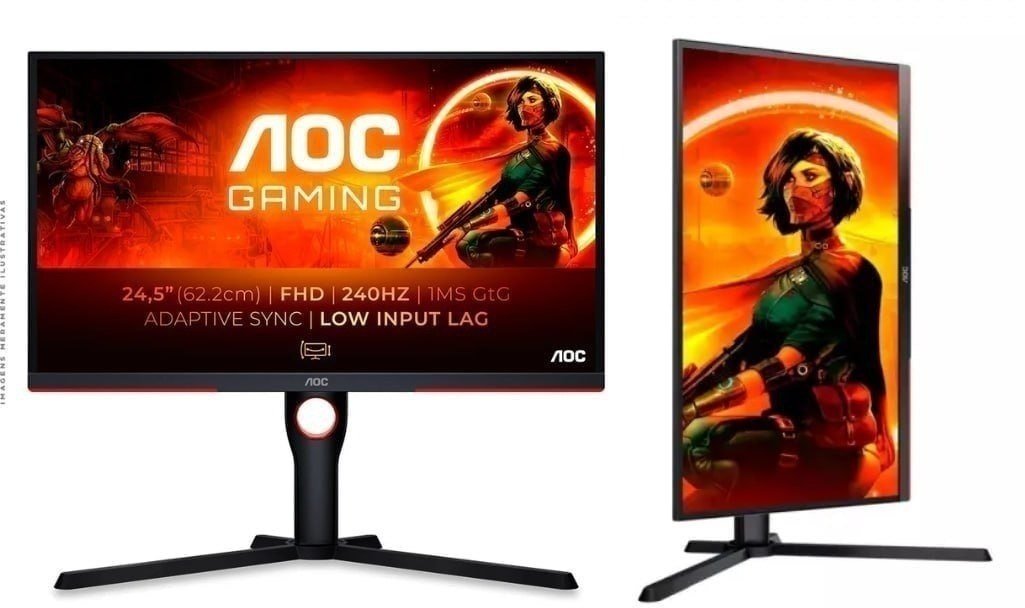 Monitor Gamer AOC Destiny 240Hz 24,5" 🛒