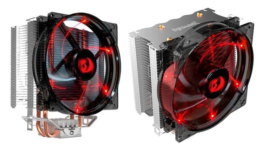 Air Cooler Redragon Reaver CC-1011 LED Vermelho 🛒